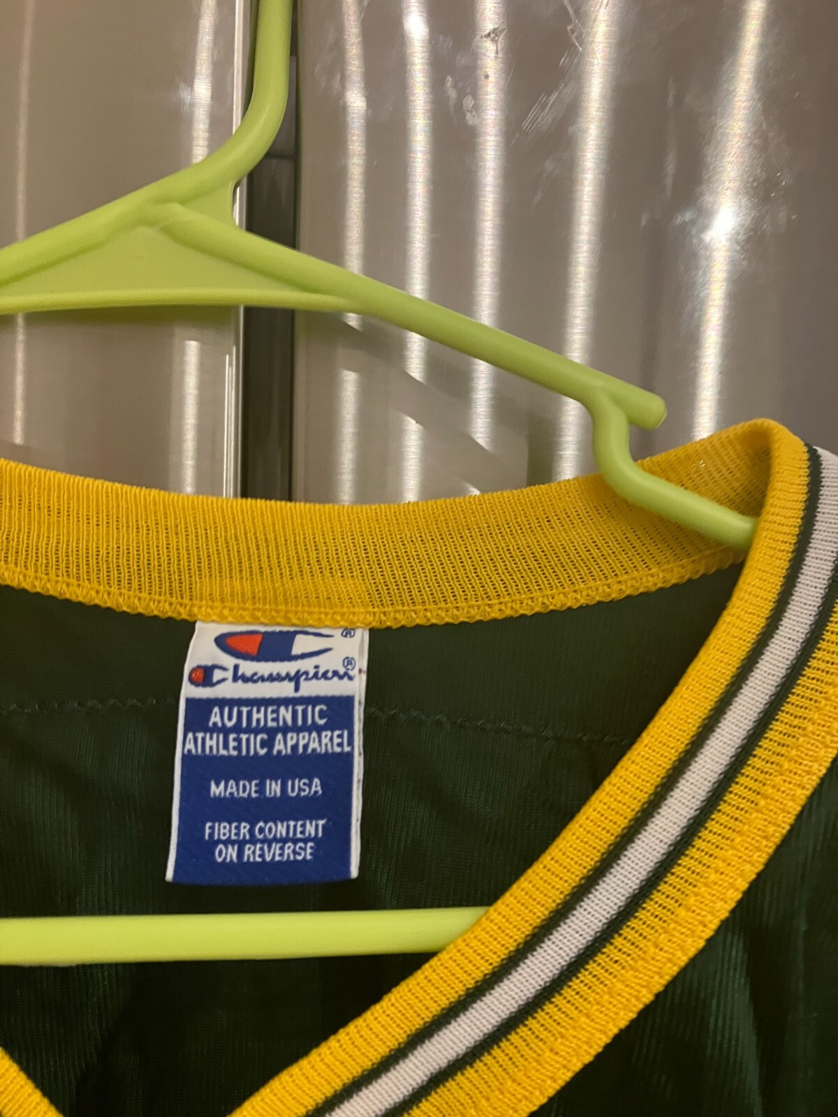 Green Bay Packers Brett Favre champion football Jersey green youth medium eBay