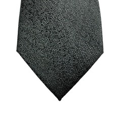 Alfani Mens Slim Herringbone Neck Tie Black 2...