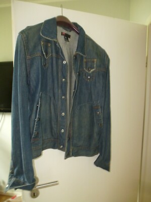 Diesel El Toro Denimjacke 100 % Baumwolle Gr. xl, Blue Denim