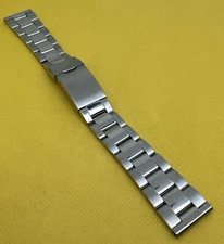 Oyster Style 20mm Bracelet STAINLESS STEEL NOS (To Fit)