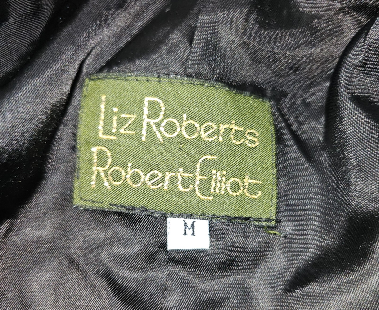Vintage Liz Roberts Robert Elliot Genuine Leather Jacket Size Medium | eBay