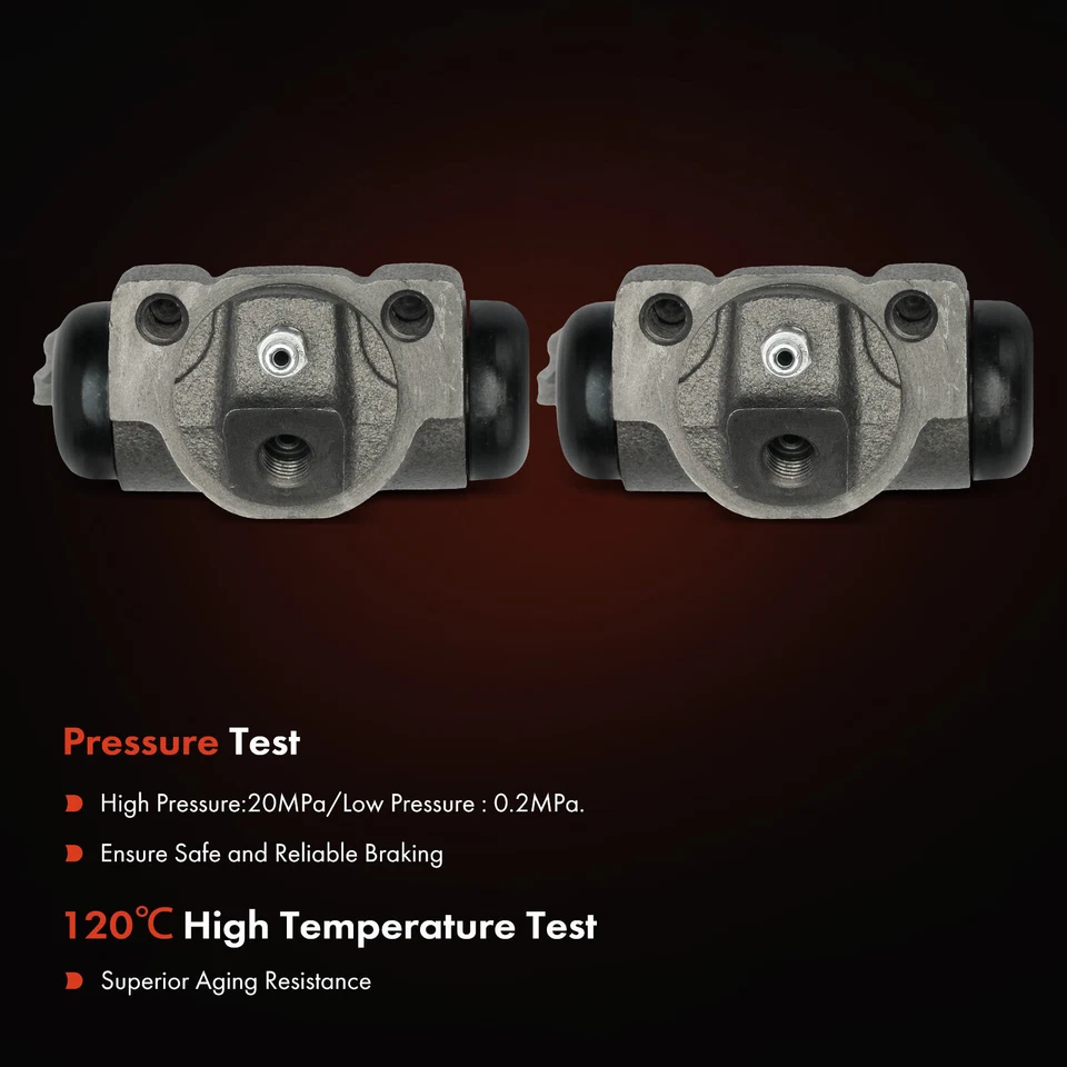 2x Cilindro de rueda de freno de tambor lateral trasero para Chevy Caprice Impala Cadillac Buick Foto 4 de 4