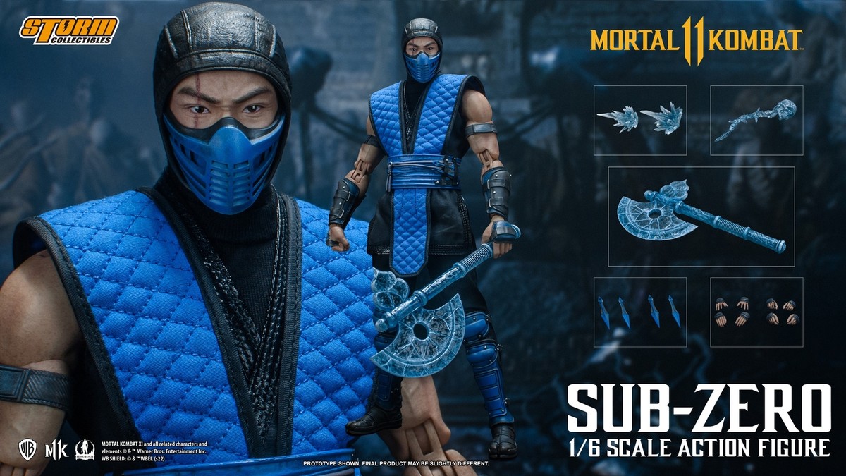 Storm Collectibles Mortal Kombat 11 SUB-ZERO 1/6th Scale Action