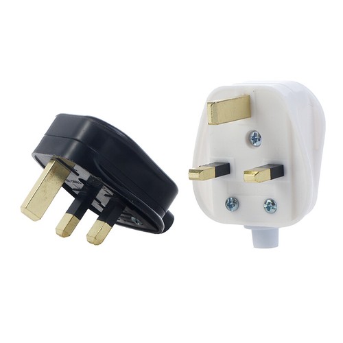 3 Pin UK Mains Plug 13A Appliance Assembly Power Cord Fuse Wiring Connector - Photo 8/14
