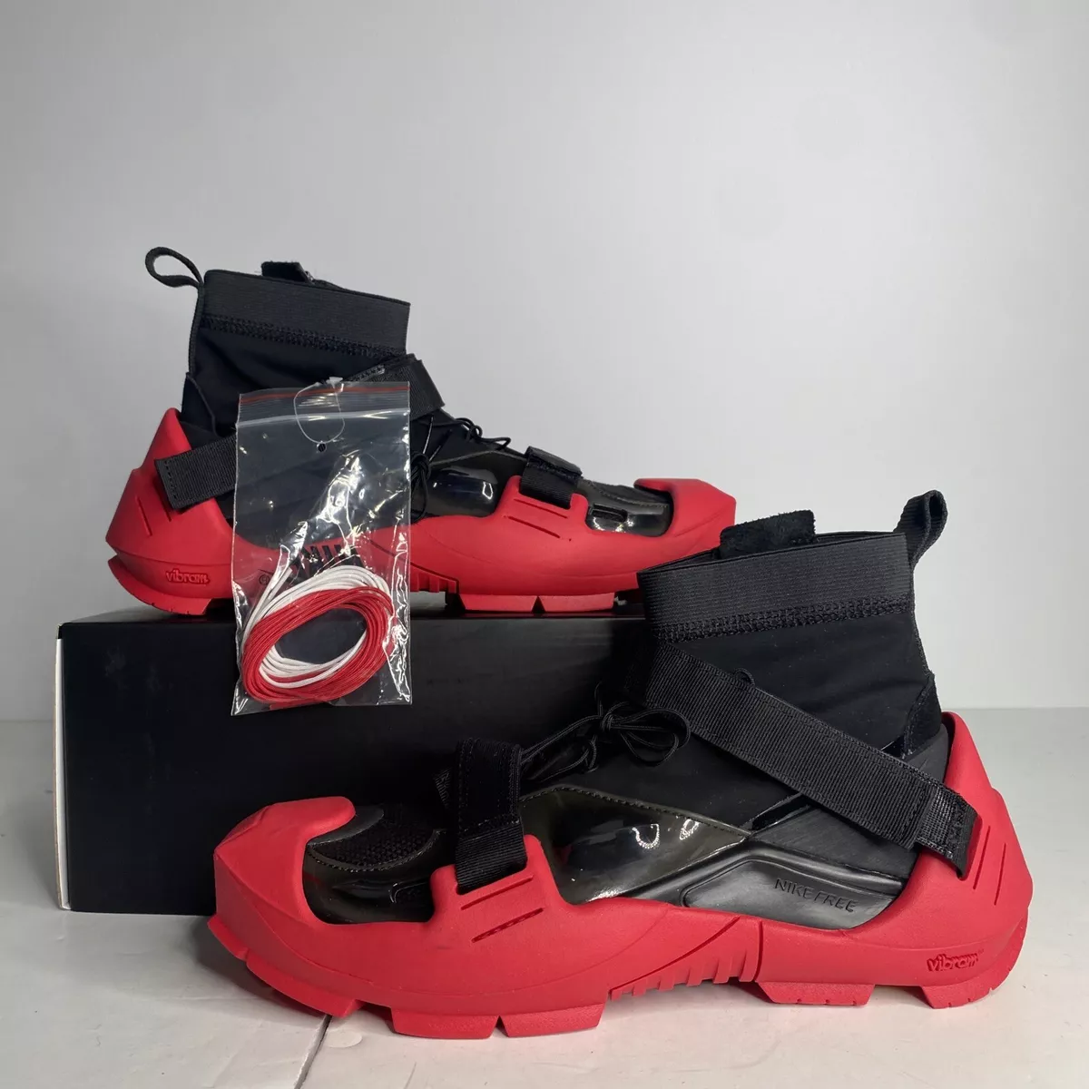 x MMW Free Trainer 3 Bred Black Red AQ9200-001 Sz 5.5 Men/7W No Lid New | eBay