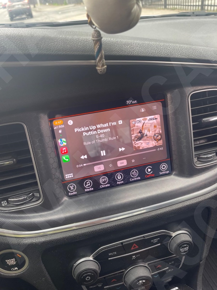 For 2015-2021 Dodge Challenger Charger CarPlay Car Stereo