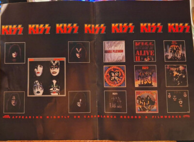 1979 KISS DYNASTY CONCERT TOUR BOOK VINTAGE ORIGINAL | eBay