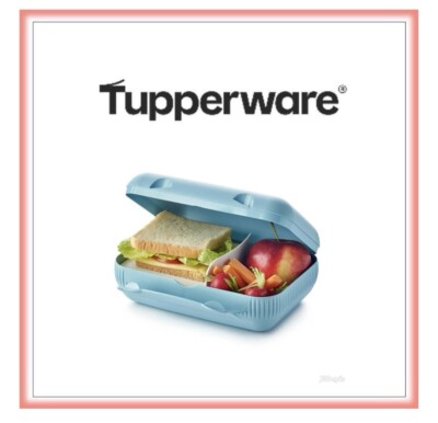 * TUPPERWARE ECO+ Brotdose Vorratsbehälter - hellblau - Neu