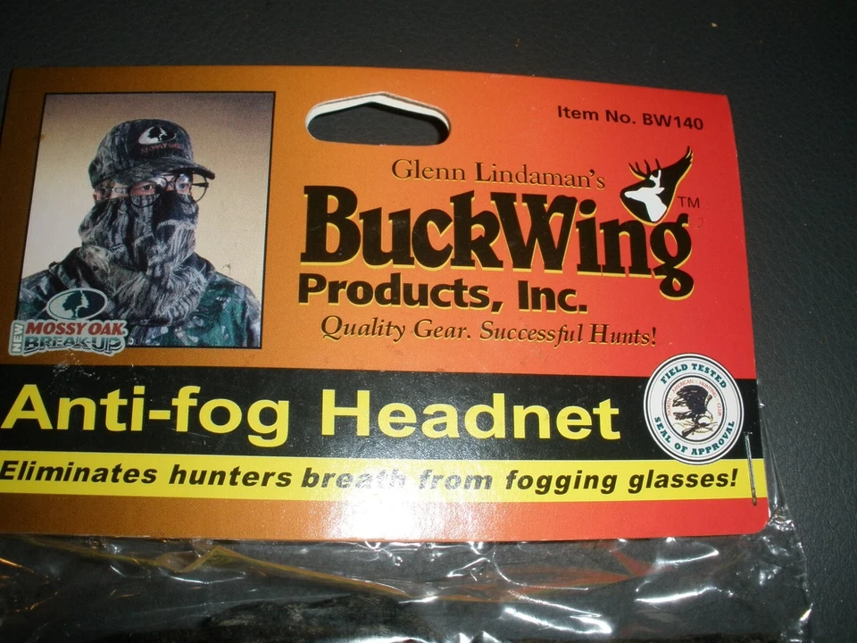 NEW Buckwing Anti Fog Headnet Mossy Oak (SU39A) - Image 2 of 4