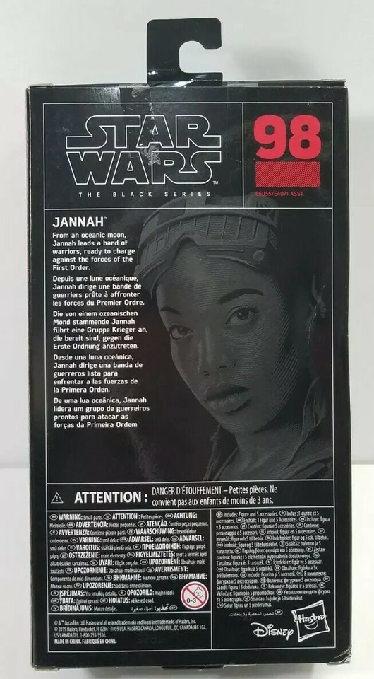 Hasbro Star Wars Jannah - Action Figure Ispirata Al Film | Multicolore, E6055ES0 | Collezionabile Per Bambini E Fan