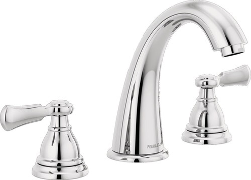 Peerless Elmhurst Two-Handle Bath Faucet Widespread Chrome P3565LF - 第 1/5 張圖片