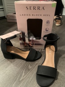 black heels size 7