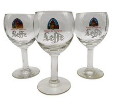 🍺 Lot de 3 verres à bière LEFFE – Calice officiel – Verres d’abbaye - 25cl