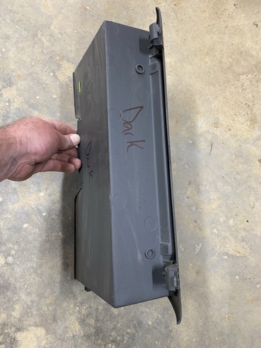 92-97 Obs Ford F150 F250 BRONCO F350 DASH GLOVEBOX Dark GRAY OEM Glove Box Grey - Picture 9 of 9