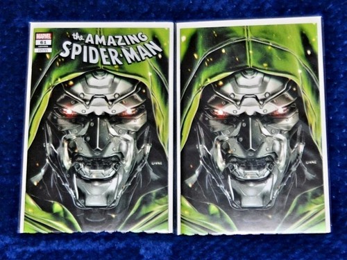 AMAZING SPIDER-MAN #61 (JOHN GIANG EXCLUSIVE DR. DOOM TRADE/VIRGIN SET) NM - Bild 1 von 1