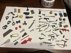 Vintage G.I. Joe Weapons Equipment Accessories Backpacks Helmets Lot 1980s