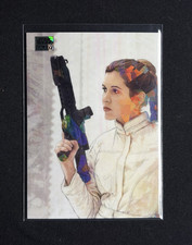 Topps Star Wars Galaxy 19 Royalty Princess Leia 051/150 Atomic