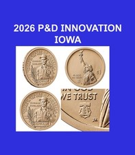 2026 P&D American Innovation Dollar Iowa with 250th PRIVY MARK