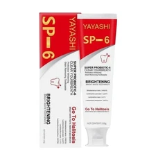 YAYAHI SP-6 2PK Probiotic Whitening Toothpaste / NEW IN BOX