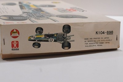 【希少】KOGURE 1/12 Lotus 33 Climax プラモデル BANDAI LOTUS 33 CLIMAX MOTORIZED SCALE 1:12 MODEL KIT RARE! | eBay