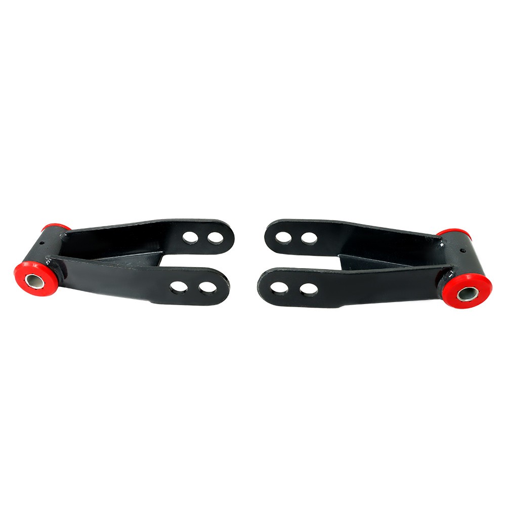 For Ford F100 2WD 1965-1972 4" Rear Drop Lowering Hanger Shackle Kit Steel LH+RH