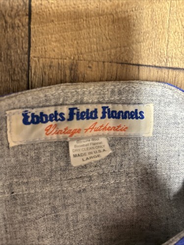 Ebbets Field Flannels Baseball Jersey Cuba Liga Nacional Zip Mens Large #47 - Picture 5 of 12