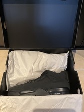 Men's US 15 FV5029-010 Nike Air Jordan 4 Retro Black Cat shoes
