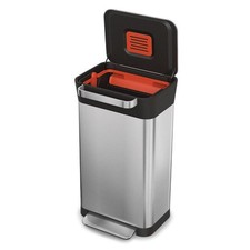 Compactador de basura Joseph Joseph Titan contenedor de 30 L acero inoxidable 30030