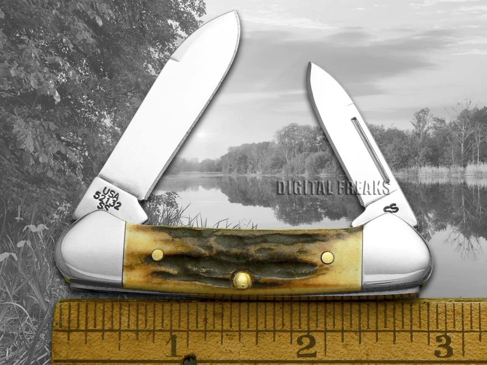 Нож карманный Case xx Knives Baby Butterbean подлинный олень олень олень нержавеющая сталь 05537 - Изображение 3 из 4