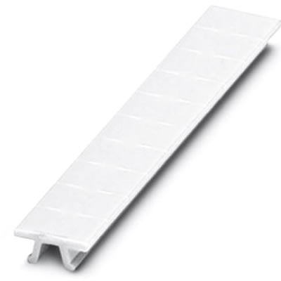 2PC PHOENIX CONTACT - IC 1051016:0151 Terminal Block Marker Strip, White, Black