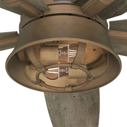 Hunter Fans - Hampshire - 5 Blade Ceiling Fan with Light Kit and Handheld Remote - Picture 4 of 4