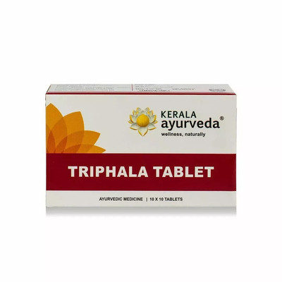 Kerala Ayurveda TRIPHALA Tablette Kräuter Ayurveda - 100 Tabletten