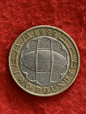 Rugby World Cup 1999 £2 Two Pound coin Circulated