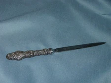 Vintage Gorham Whiting Lily Sterling Silver Handle letter opener