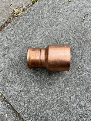 Xpress Kupfer Press-Fit Reduzierstück 108 mm x 76,1 mm (MPN 76,1) 