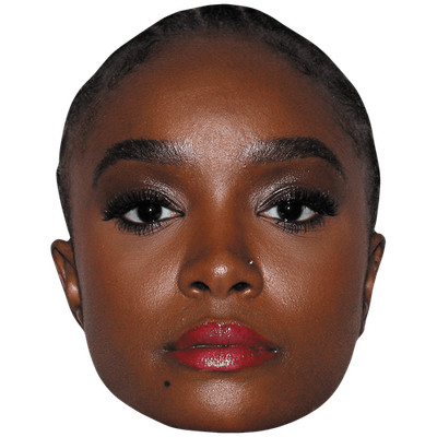 KiKi Layne (Lipstick) Big Head. Larger than life mask.