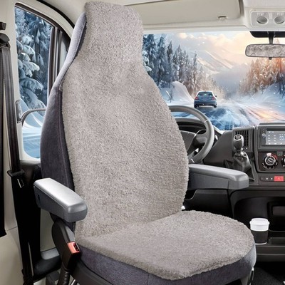 Kunstfell Wohnmobil Sitzauflage Sitzbezug für Roller Team Ford Kronos TI