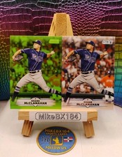 SHANE McCLANAHAN 2025 Stadium Club LIME GREEN & BASE CARD #151 Tampa Bay Rays