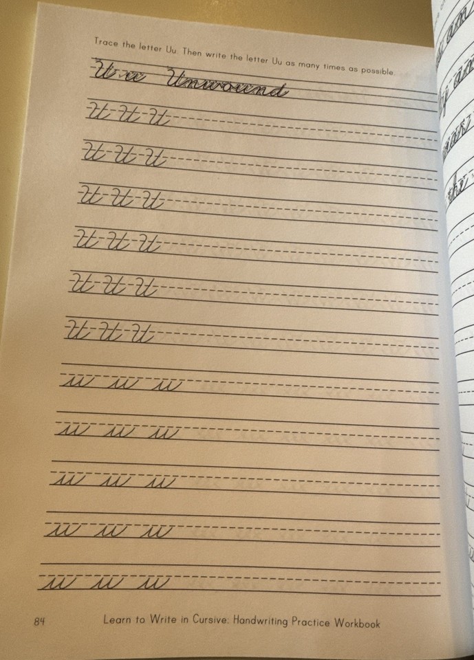 Learn to Write in Cursive: over 8,000 Cursive Tracing Units by Adrianne ...