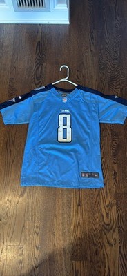 Nike Marcus Mariota Tennessee Titans #8 Jersey Blue (Boys L)