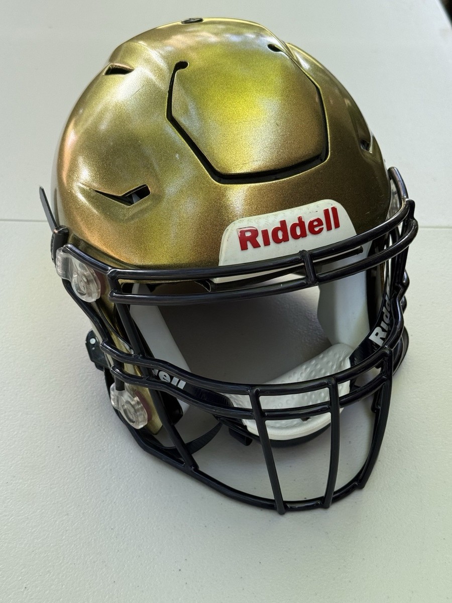 Riddell Speed Flex Game Issued / Used Adult Medium NCAA Gold