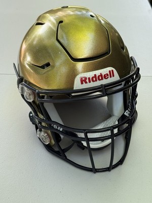 Riddell ヘルメット スピードフレックス ゴールド M Riddell Speed Flex Game Issued / Used Adult Medium NCAA Gold