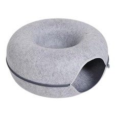 B-Tunnel Donut Cat Bed Interactive Tunnel Pet Felt Indoor Toys Cats House Kitten
