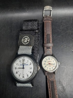 X2 Timex Uhren Ersatzteile Reparaturen ungeprüft usw nicht gelaufen