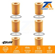Engine Cartridge Oil Filter (6 Pack) For BMW X5 325i Z3 X3 330Ci Z4 325Ci 325xi