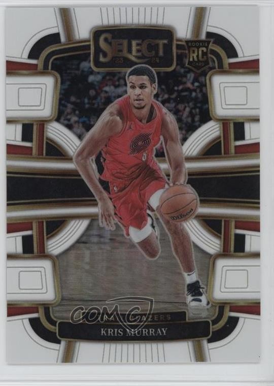 2023-24 Panini Select Concourse White Prizm 142/149 Kris Murray #91 02ur