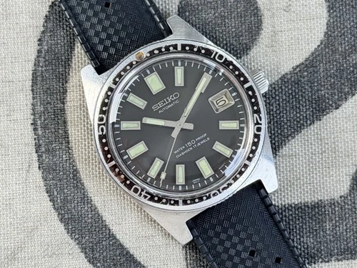 Vintage 1965 Seiko 6217-8000 Serviced 62MAS Rare JDM Original Divers Watch