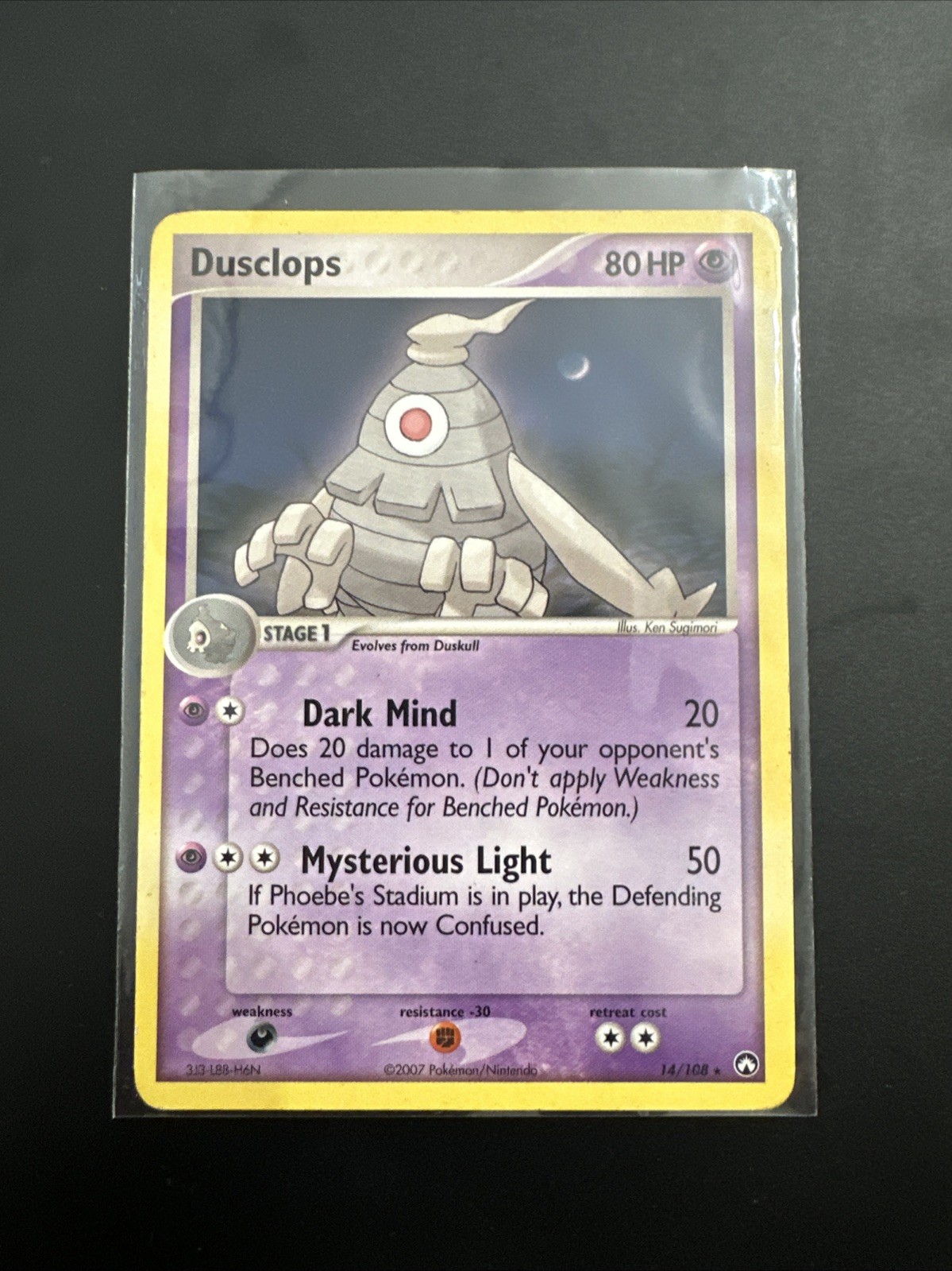 Dusclops 14/108 Power Keepers Regular