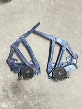 1994-2001 Dodge Ram 1500 Hood Hinges Pair Set Springs 2500 3500 Oem Blue