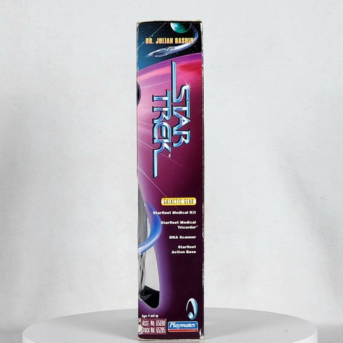 Vtg '97 Playmates 9" Star Trek Dr Julian Bashir Figure Warp Factor Series 2 NOS - Picture 7 of 10